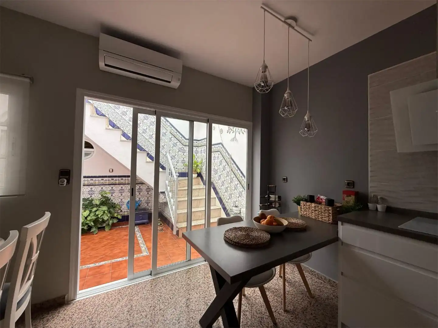 Kitchen of Detached homes for sale in Alcalá de Guadaira  with Air Conditioner, Terrace and Balcony