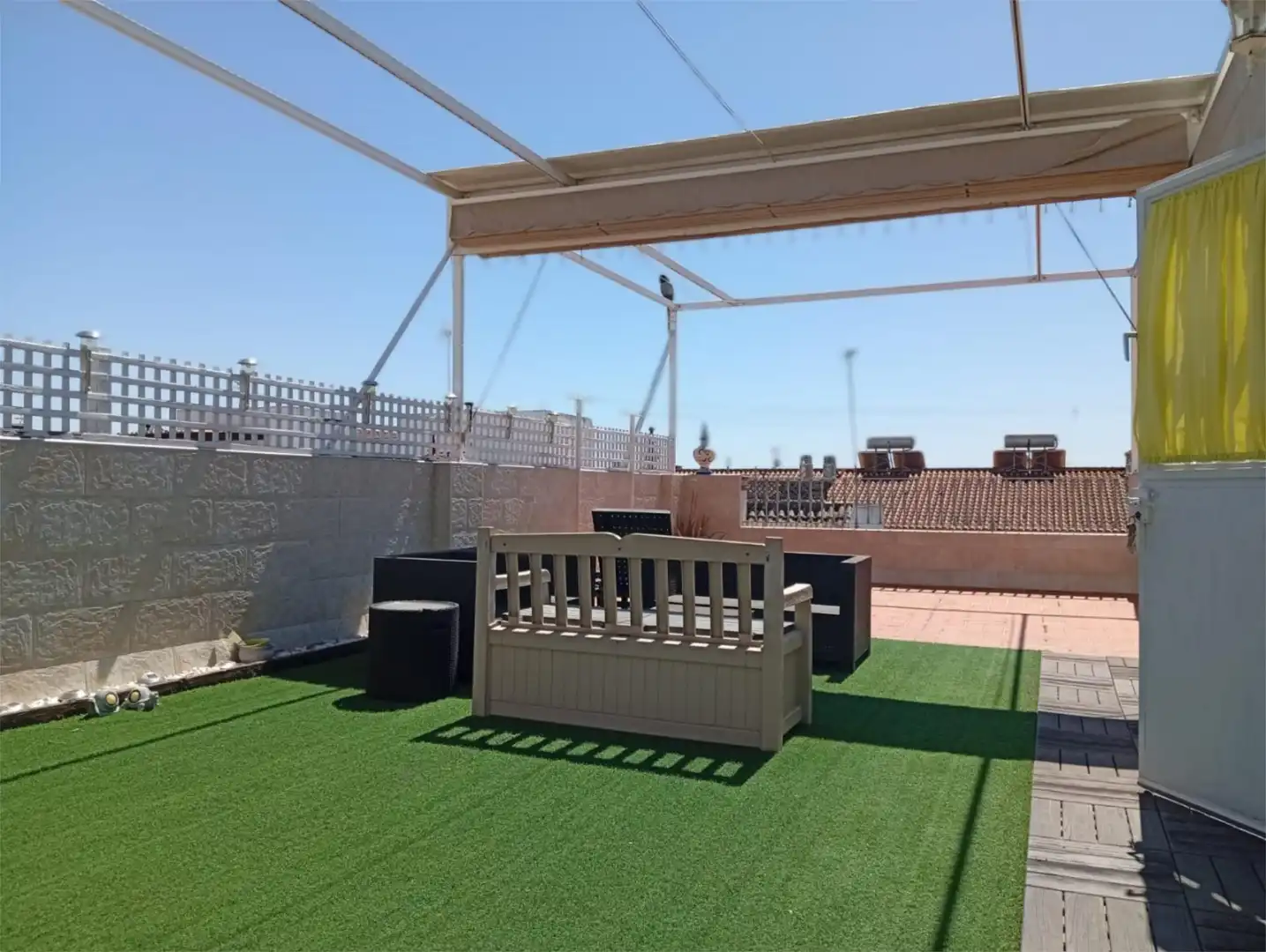 Terrace of Detached homes for sale in Alcalá de Guadaira  with Air Conditioner, Terrace and Balcony