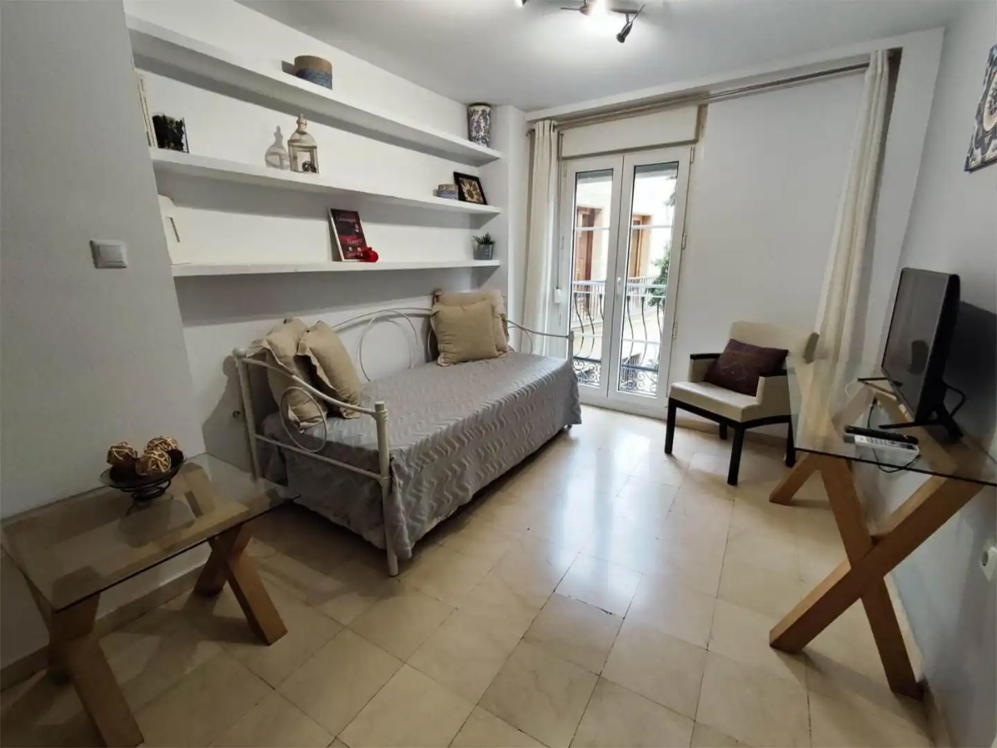Flat for rent in Plaza de Santa Ana, 6, San Matías - Realejo Bedroom of Flat for rent in Granada with Air Conditioner, Heating and Furnished