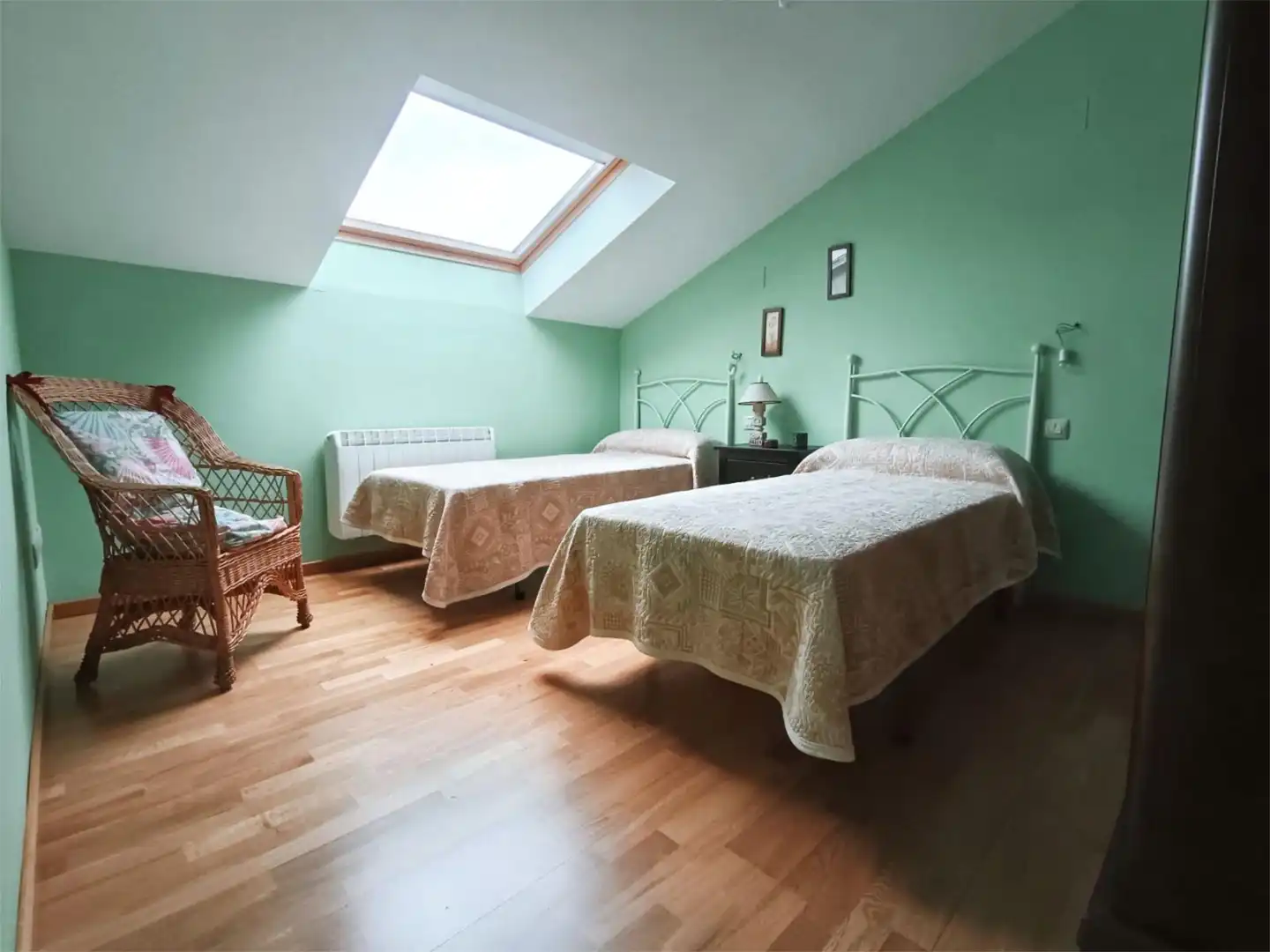 Schlafzimmer von Wohnung zum Verkauf in Piedrahíta mit Heizung, Terrasse und Möbliert