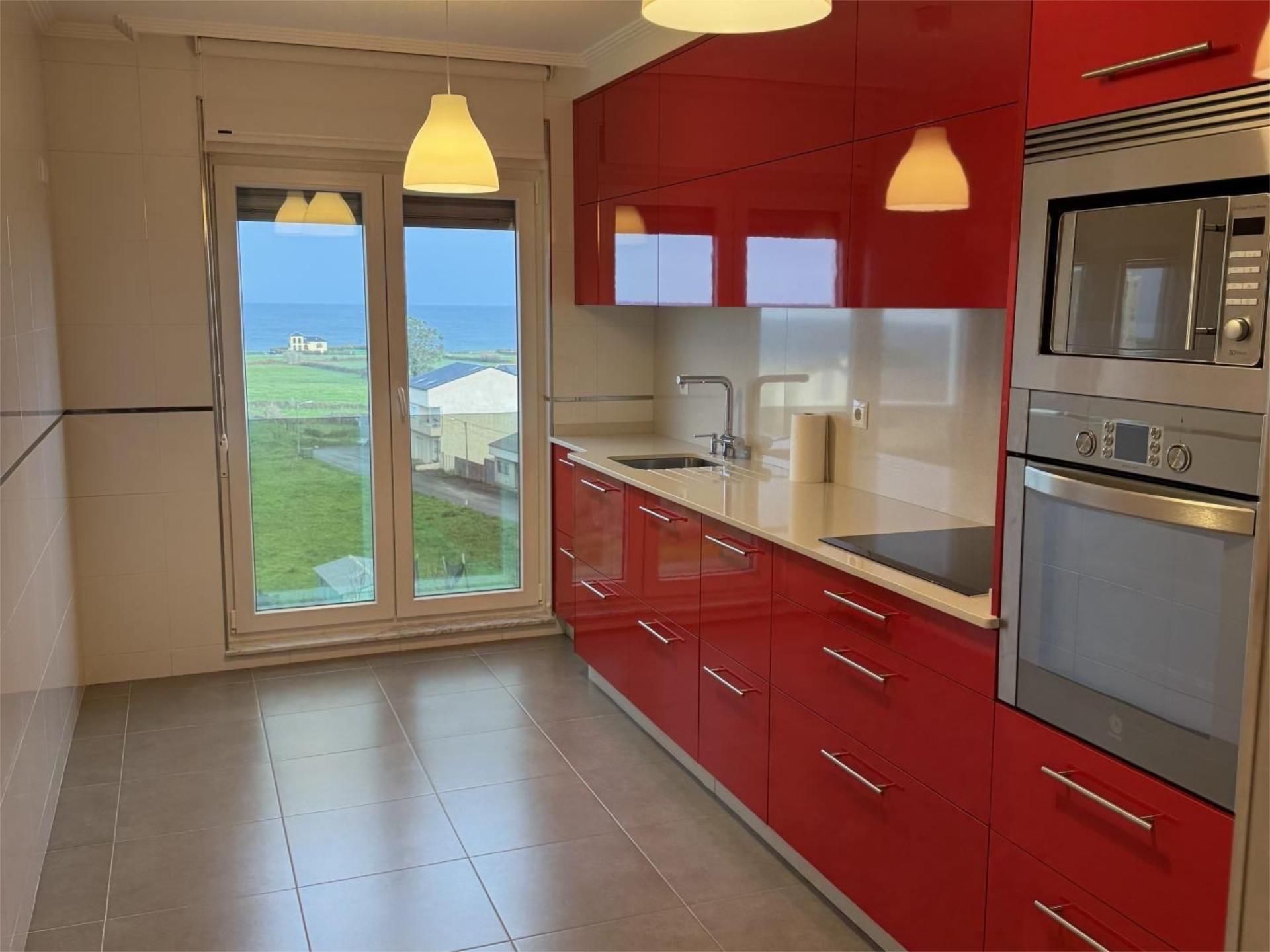 Flat for sale in Rúa Camiño da Cadra, 2, Foz Kitchen of Flat for sale in Foz with Heating, Private garden and Parquet flooring