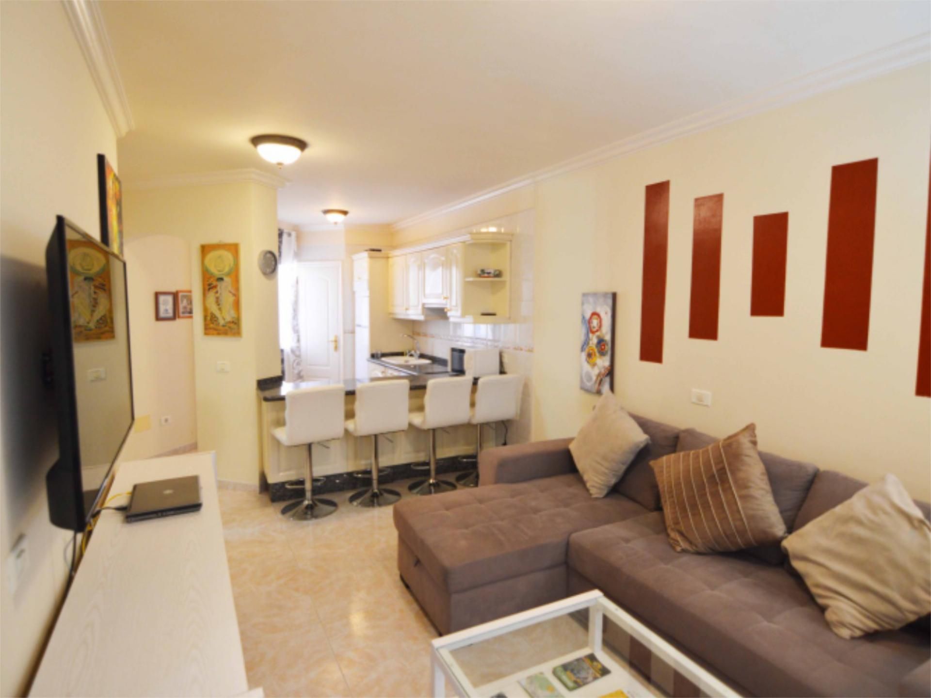 Flat for sale in Calle Minerva, 6, Costa del Silencio Living room of Flat for sale in Arona with Swimming Pool and Balcony