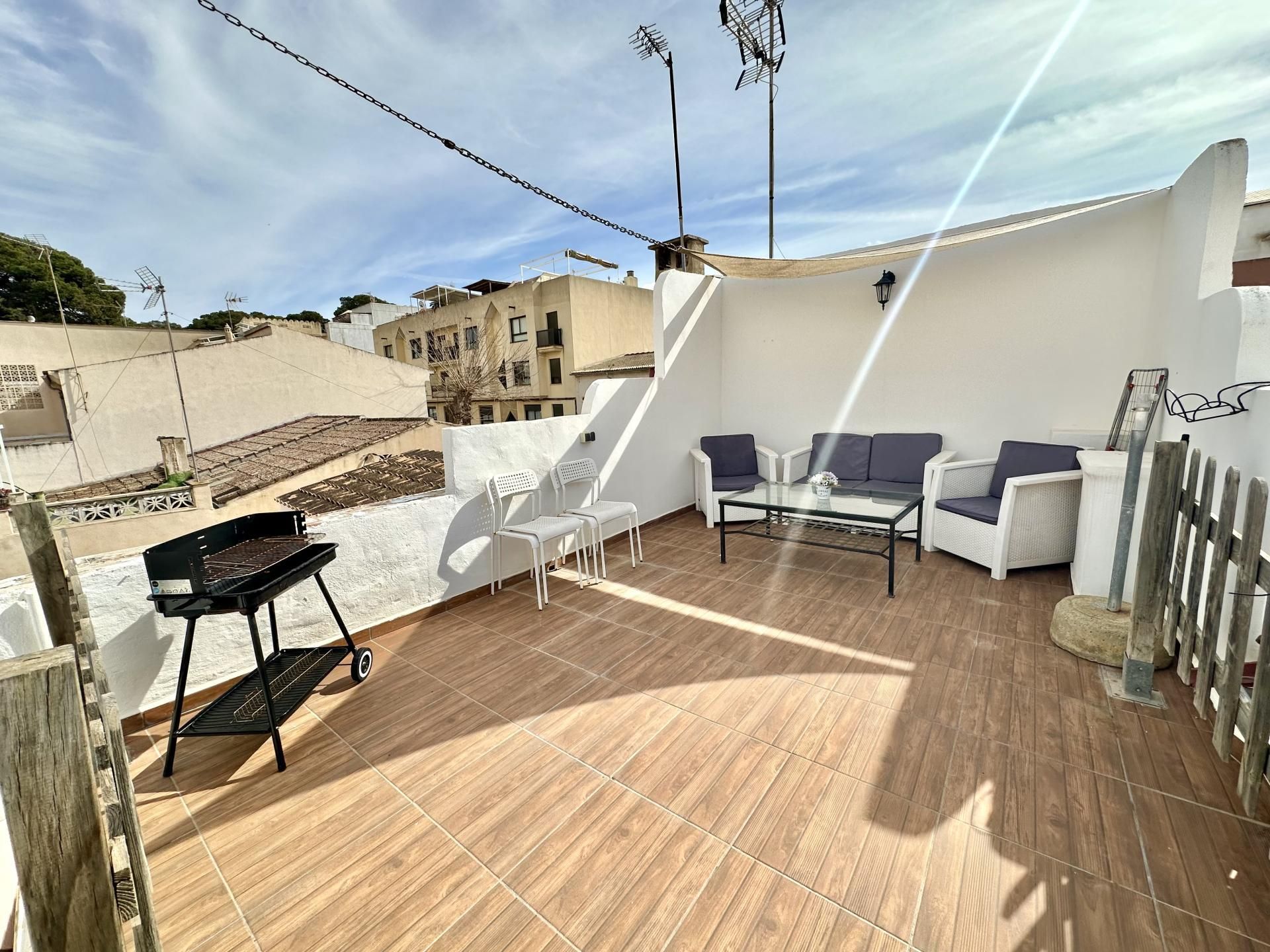 Terrace of Apartment to rent in  Palma de Mallorca  with Air Conditioner and Terrace