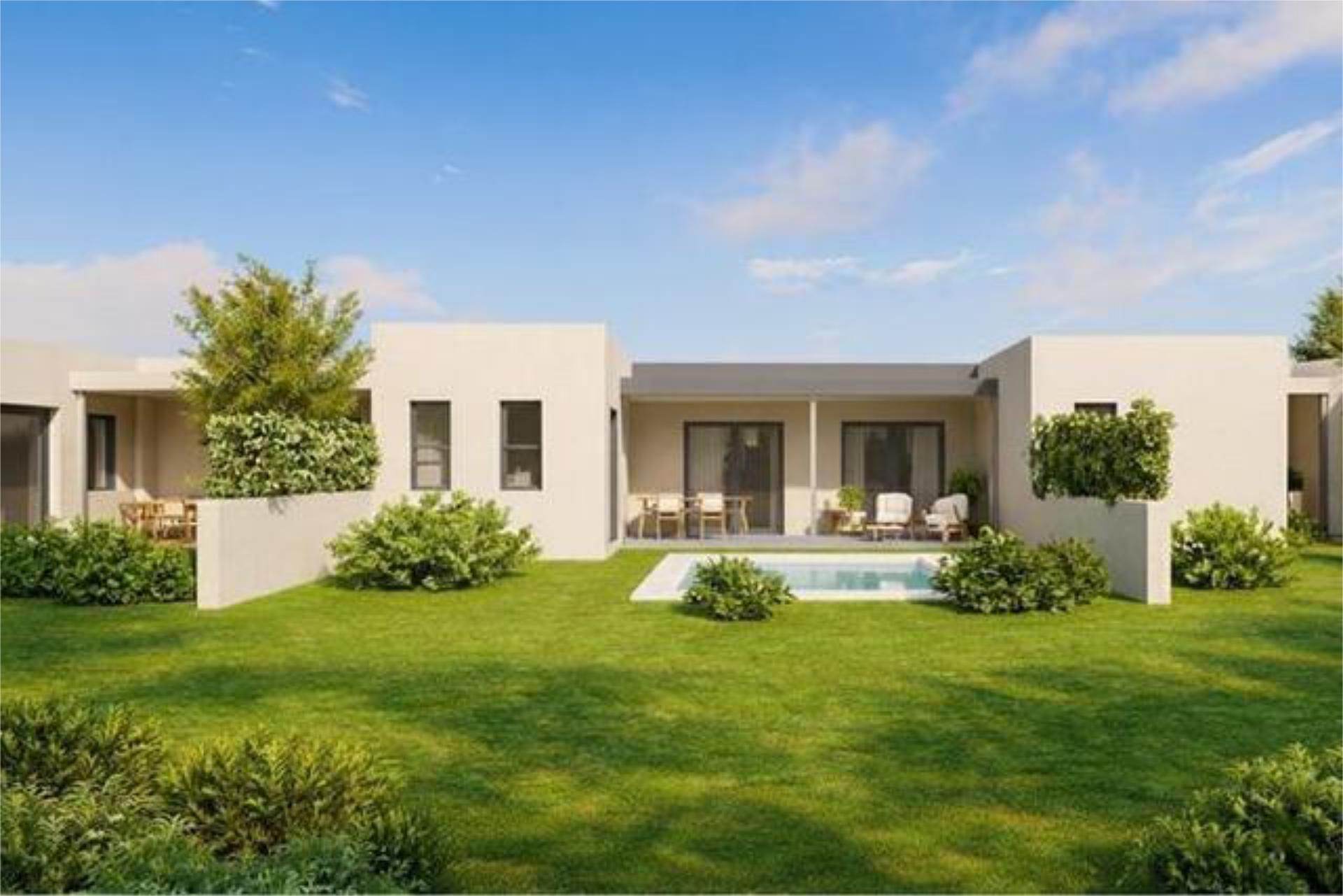 Jardí de Casa adosada en venda en El Burgo de Ebro amb Calefacció, Jardí privat i Terrassa