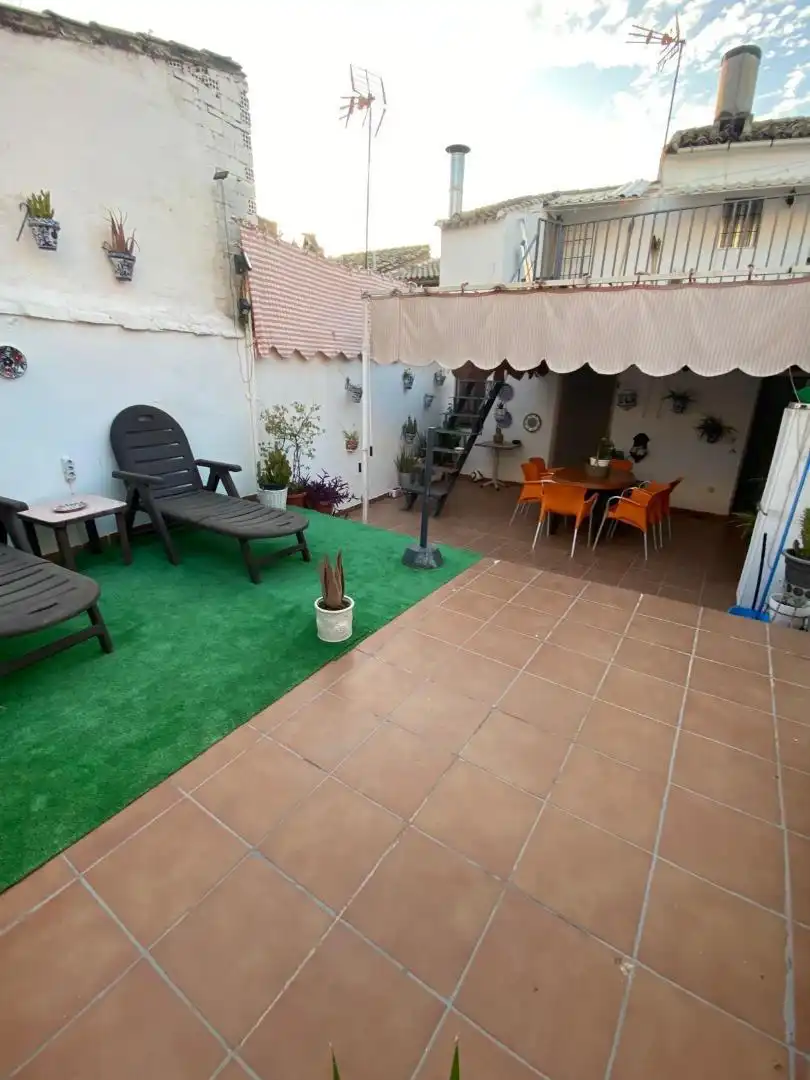 Terraza de Casa adosada en venta en Rus con Aire acondicionado, Calefacción y Terraza