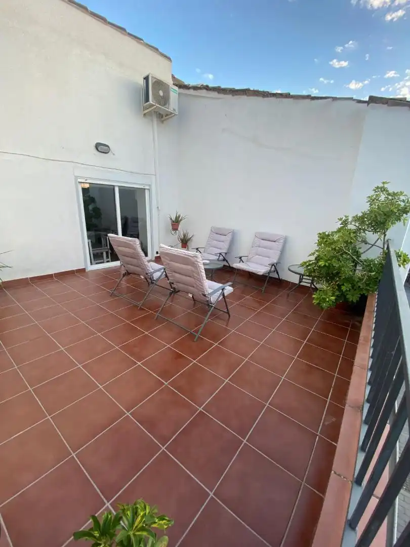 Terraza de Casa adosada en venta en Rus con Aire acondicionado, Calefacción y Terraza