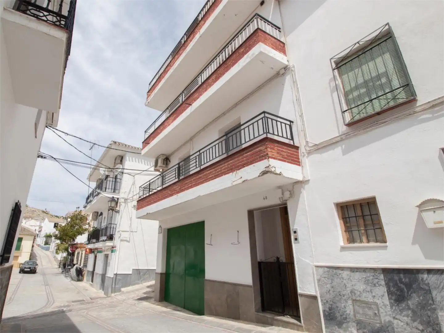 Piso de alquiler en Calle Real de Moclin, 48, Moclín Vista exterior de Piso de alquiler en Moclín con Aire acondicionado, Calefacción y Amueblado