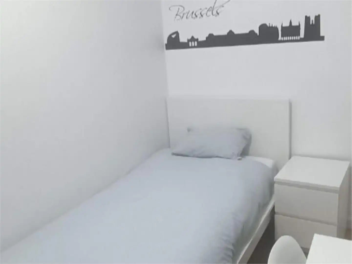 Room in Ametzola Plaza, 2, Ametzola Bedroom of Flat for share in Bilbao with Heating, Parquet flooring and Furnished