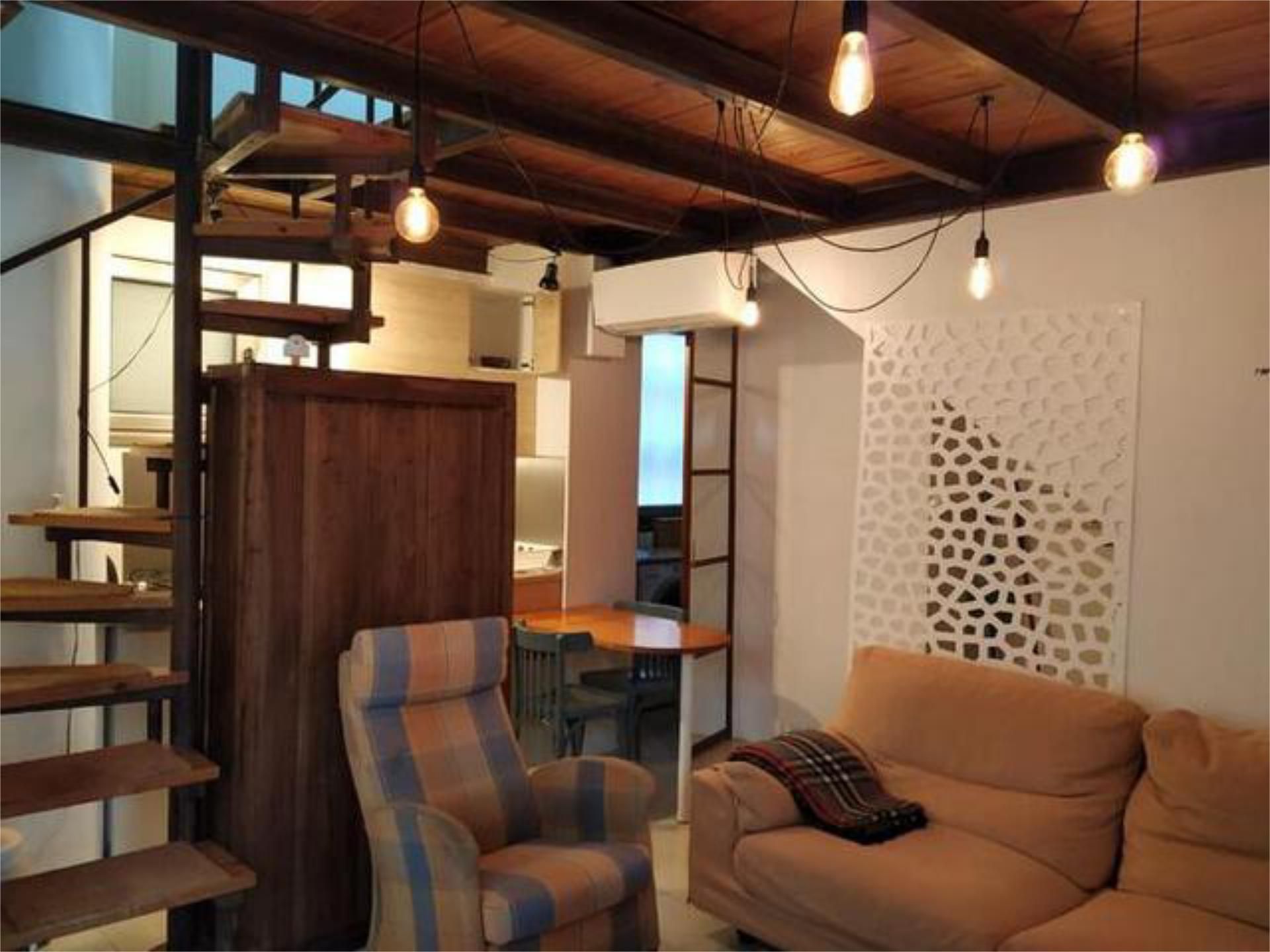 Sala de estar de Piso de alquiler en Donostia - San Sebastián  con Calefacción y Amueblado