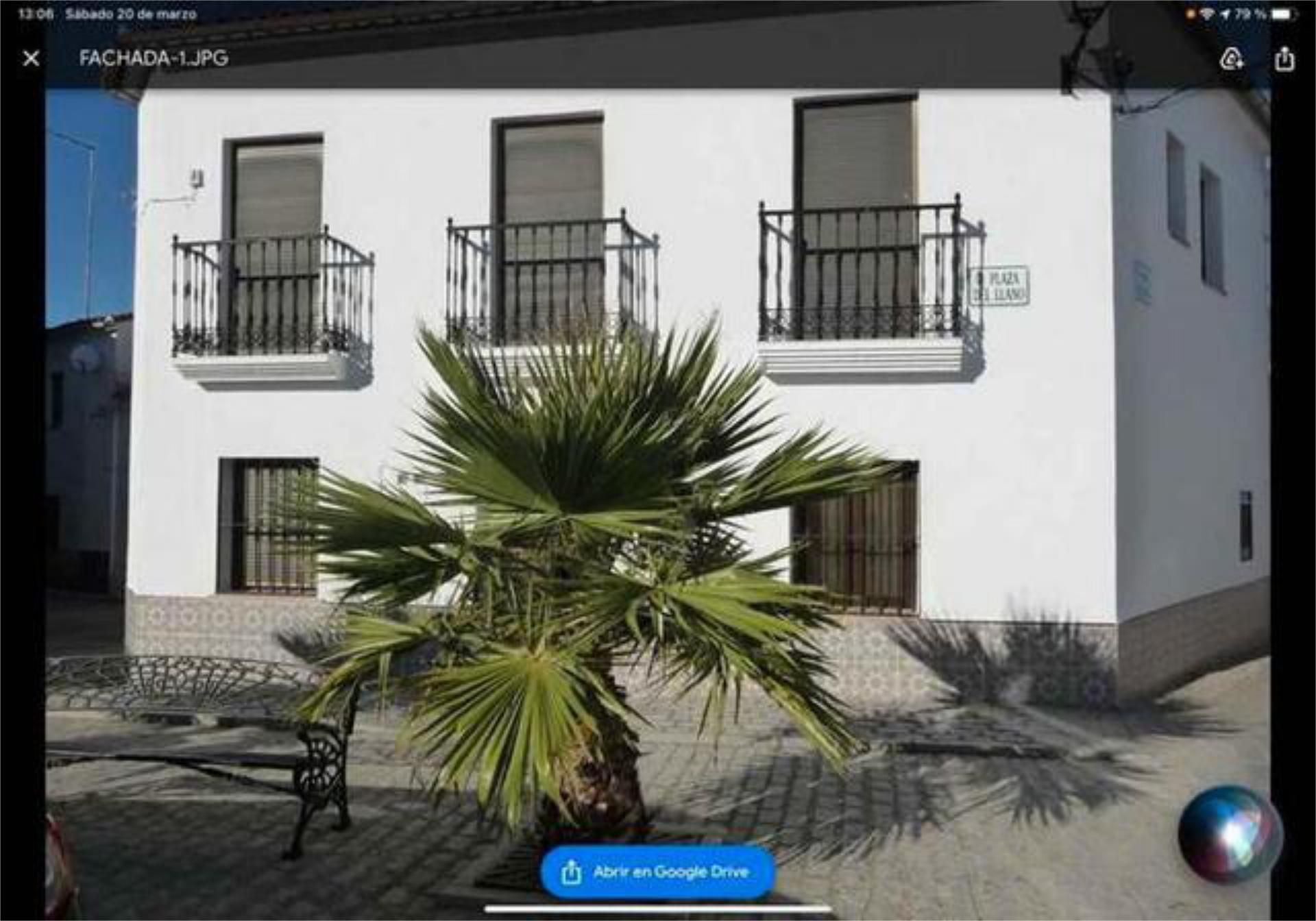Vista exterior de Casa o chalet en venta en Conquista de la Sierra con Jardín privado