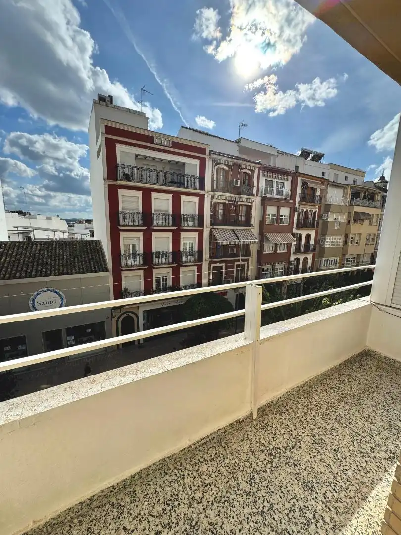 Exterior view of Flat for sale in Puente Genil  with Terrace and Washing machine