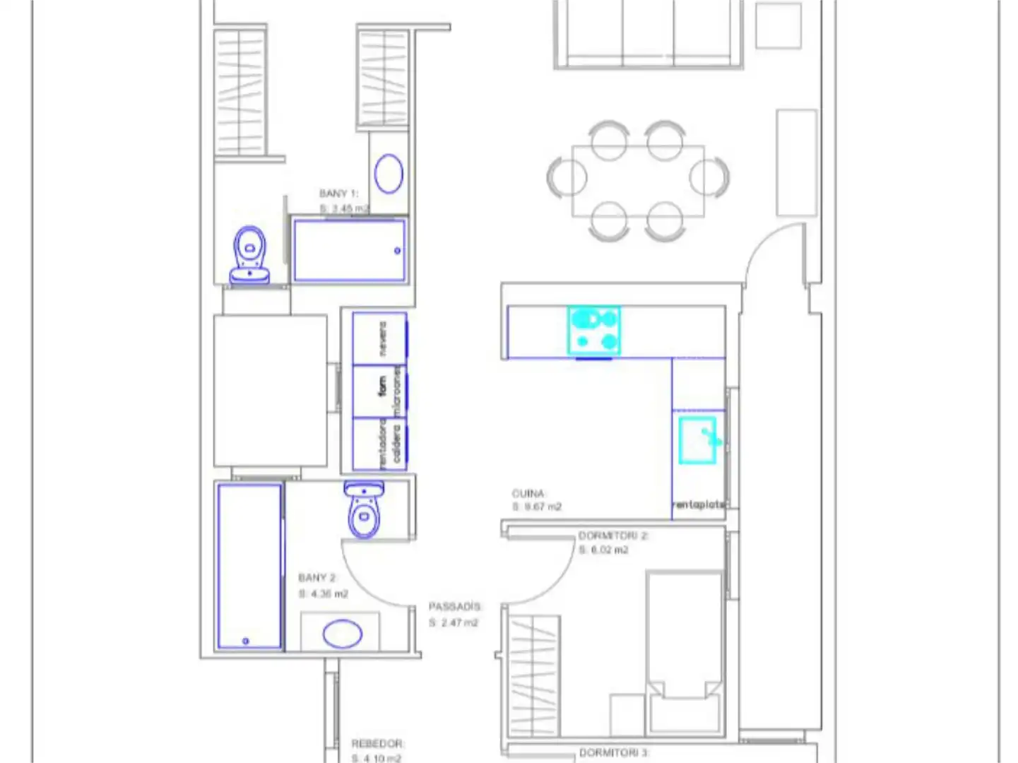 Flat for sale in Calle de Sicília, 202, Fort Pienc Flat for sale in Barcelona Capital with Air Conditioner and Balcony