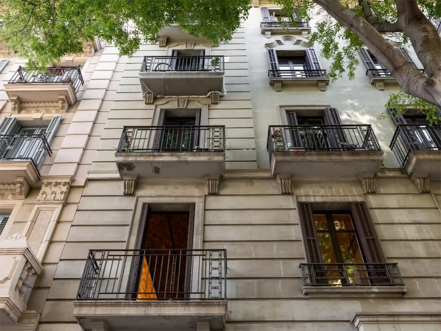 Flat for sale in Calle de Sicília, 202, Fort Pienc Exterior view of Flat for sale in Barcelona Capital with Air Conditioner and Balcony