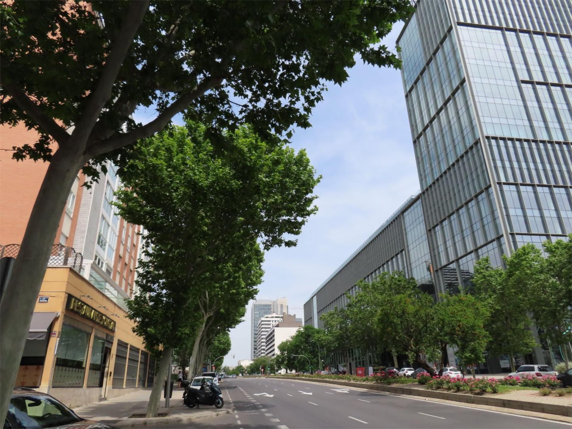 Exterior view of Flat for sale in  Madrid Capital  with Air Conditioner, Terrace and Swimming Pool