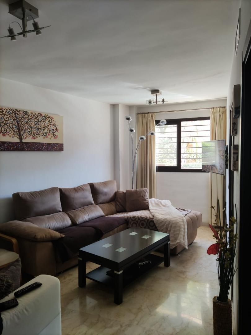 Living room of Flat to rent in Torremolinos  with Air Conditioner