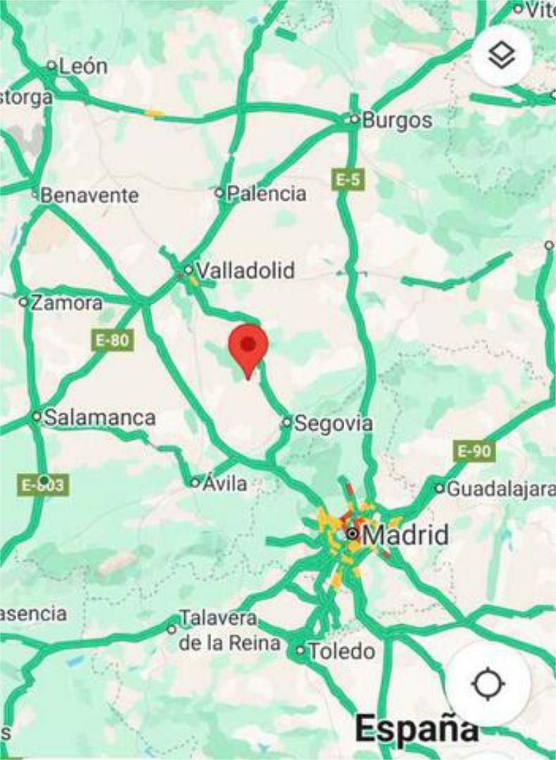 Vista exterior de Casa o xalet en venda en Bernardos amb Calefacció i Moblat