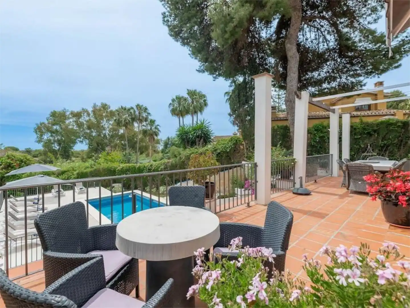 Casa o chalet de alquiler en Calle del Faísán, 140, Marbesa Terraza de Casa o chalet de alquiler en Marbella con Aire acondicionado, Terraza y Piscina