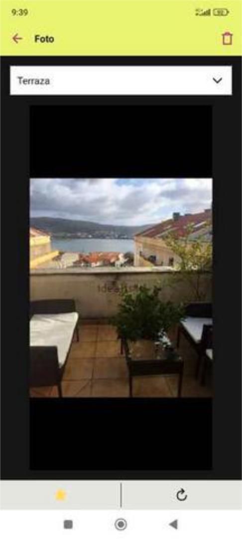 Terrace of Flat to rent in Corcubión  with Heating, Terrace and Storage room
