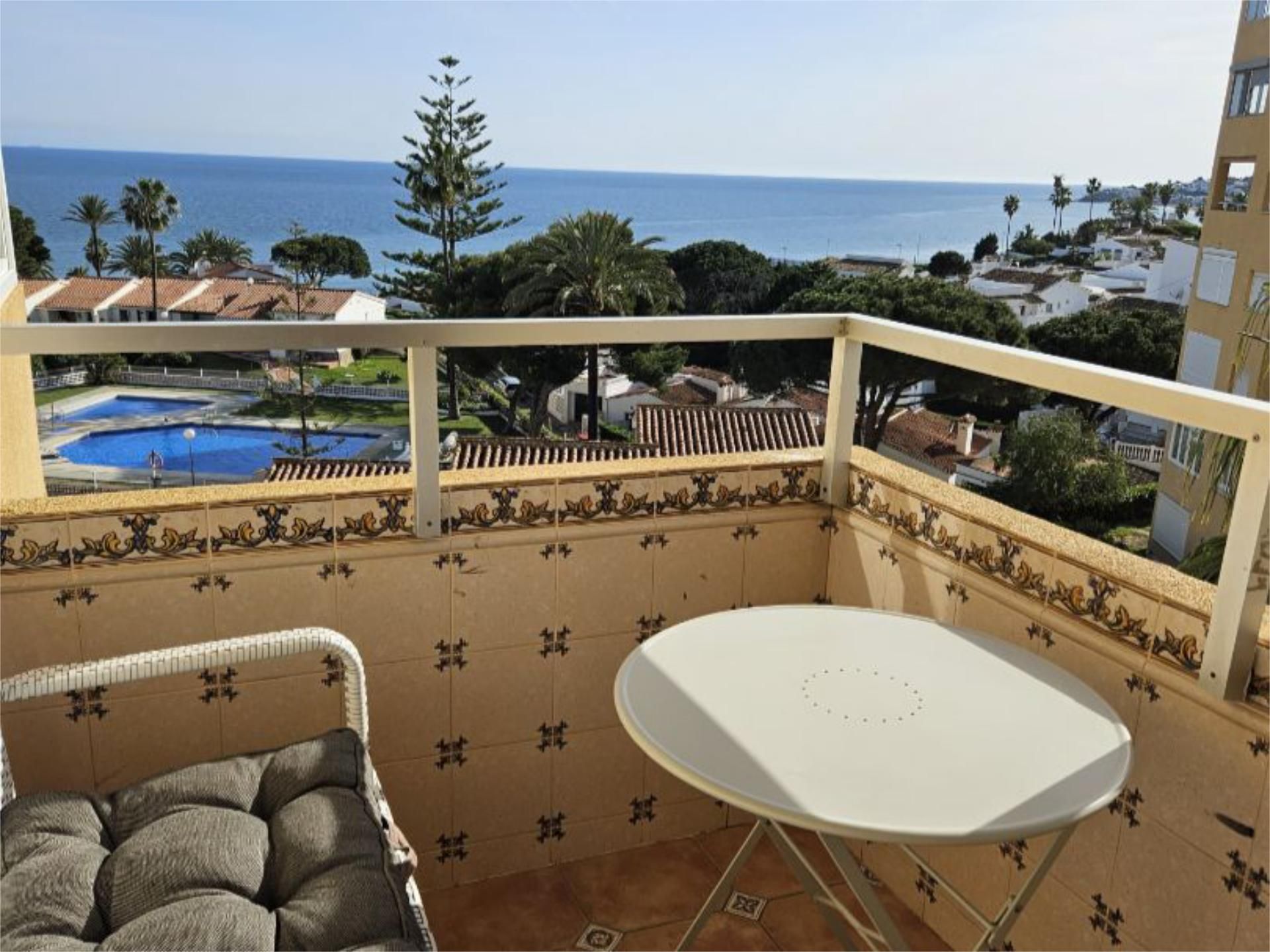 Bedroom of Flat to rent in Mijas  with Air Conditioner, Heating and Terrace