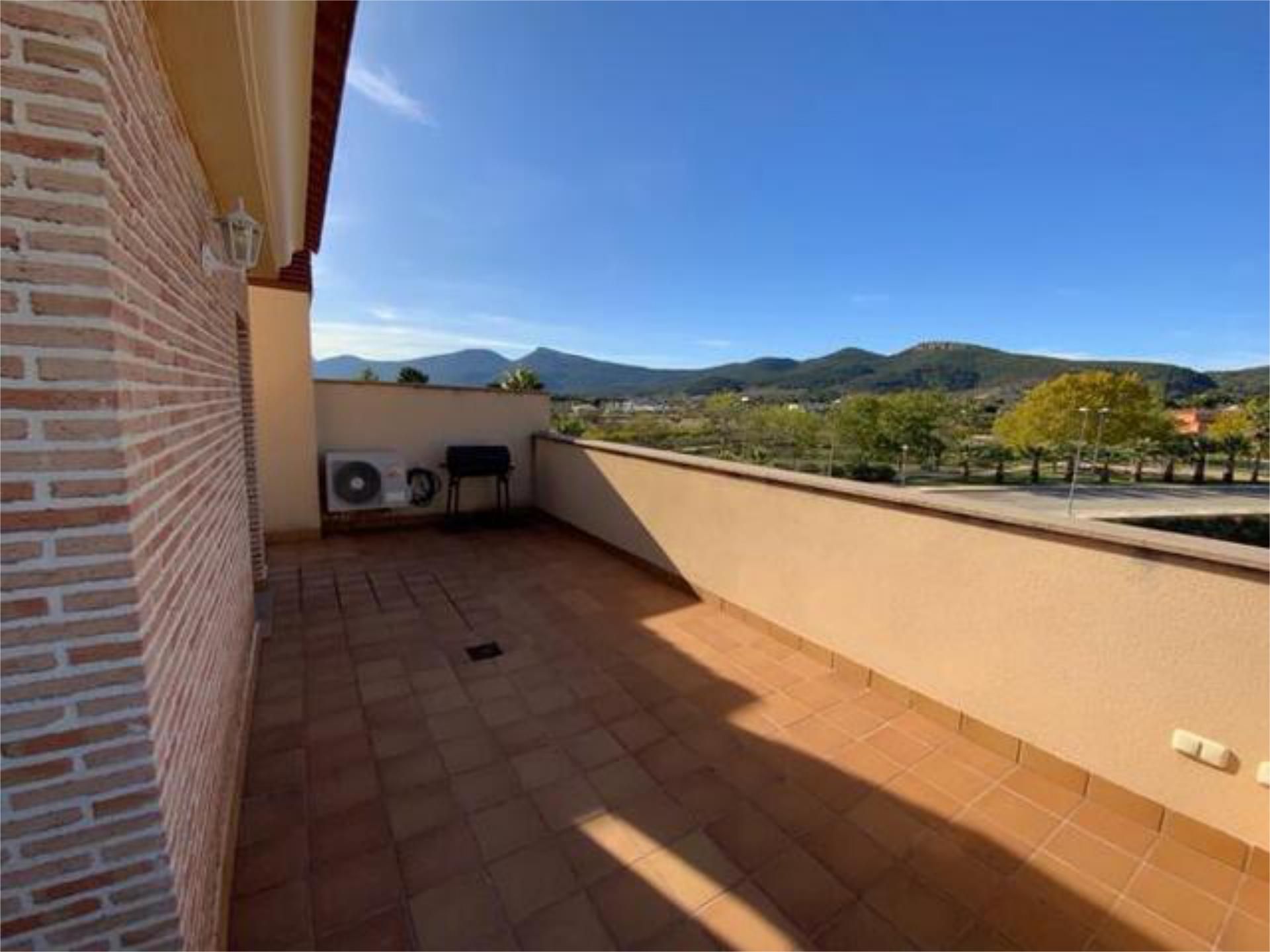Terrace of Single-family semi-detached for sale in Castalla  with Terrace