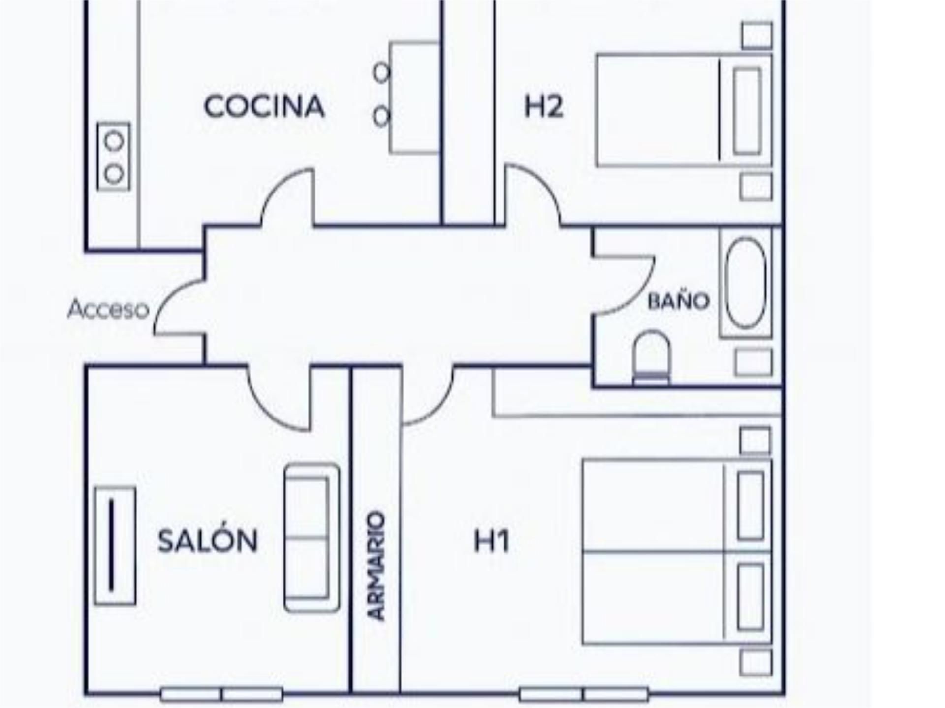 Flat for sale in Calle Valeriano Miranda, 37, Mieres (Asturias) Flat for sale in Mieres (Asturias)