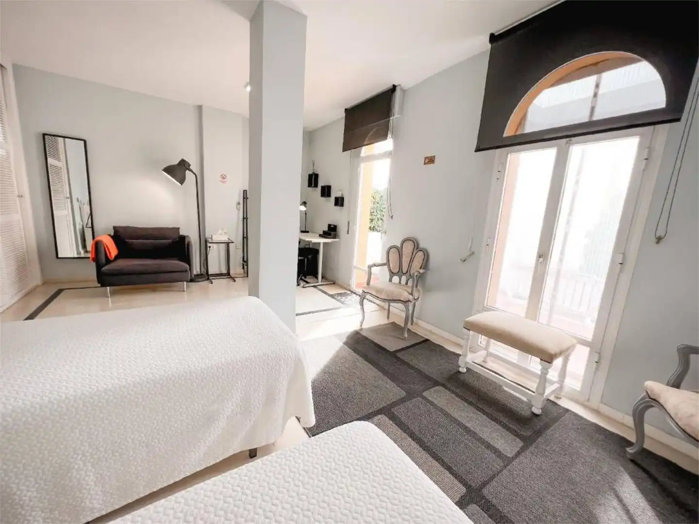 Dormitori de Casa o xalet de lloguer en Marbella amb Aire condicionat, Calefacció i Jardí privat