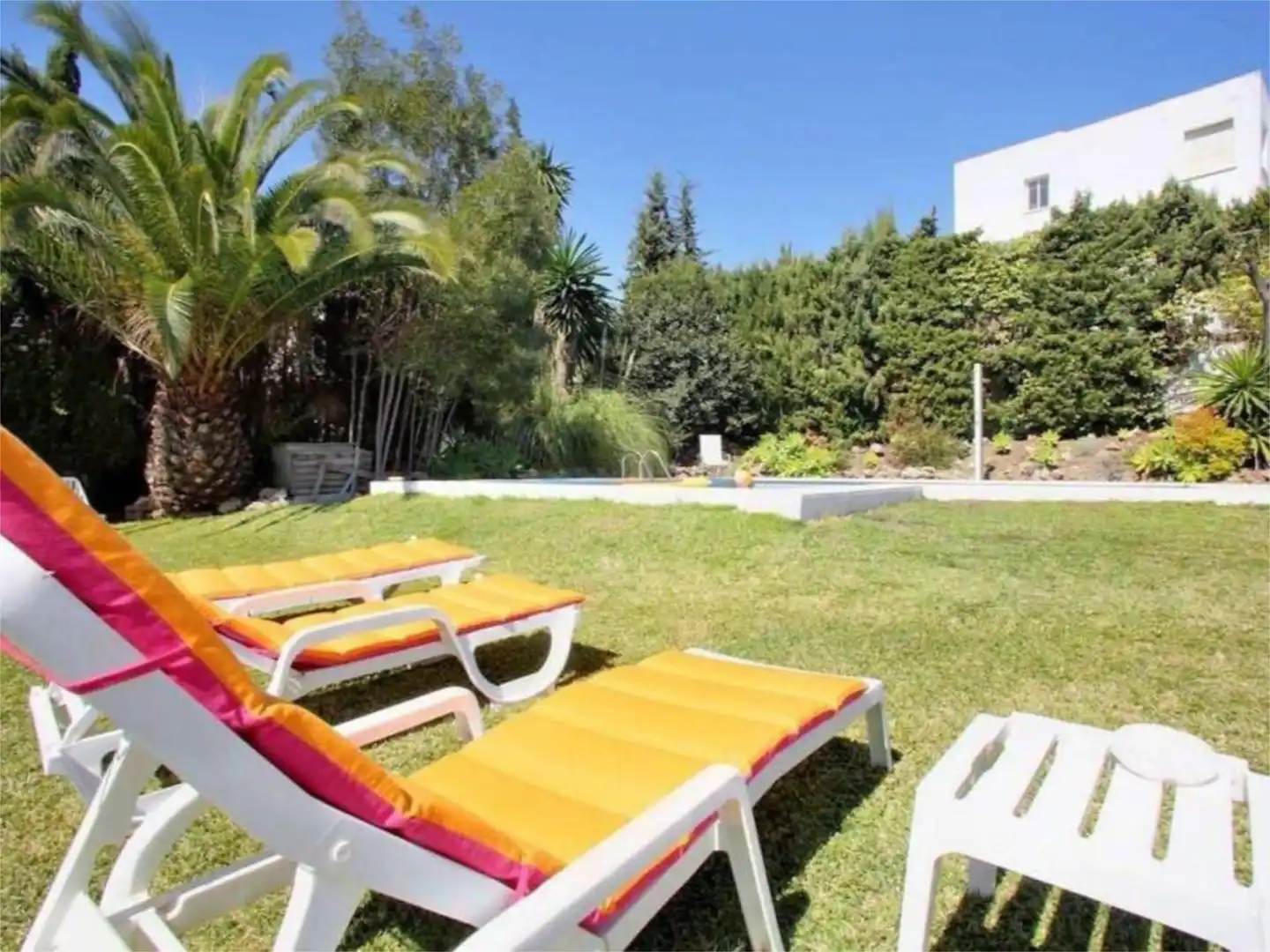 Jardí de Casa o xalet de lloguer en Marbella amb Aire condicionat, Calefacció i Jardí privat