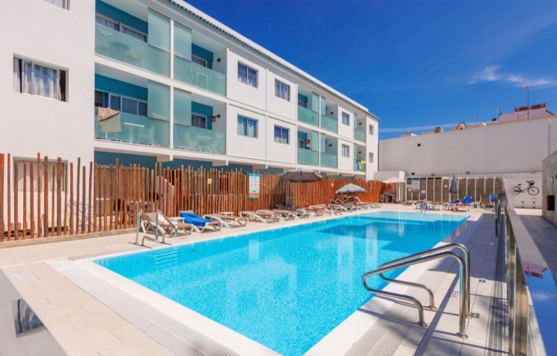 Swimming pool of Flat for sale in La Oliva  with Balcony