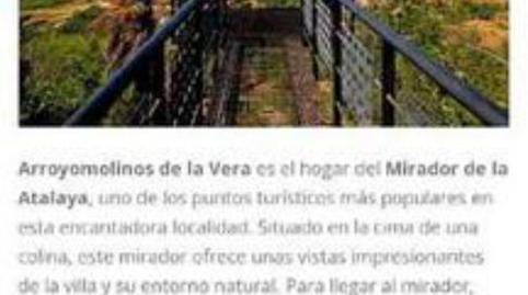 Foto 5 de Casa o xalet en venda a Arroyomolinos de la Vera, Cáceres