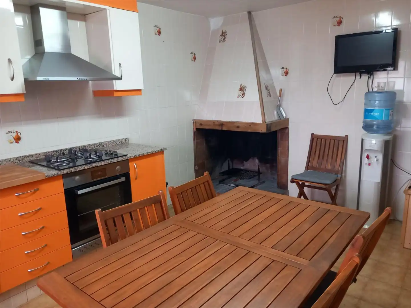 Casa adosada en venta en Calle San Antonio, 6, Casas de Ves Cocina de Casa adosada en venta en Casas de Ves con Terraza y Amueblado