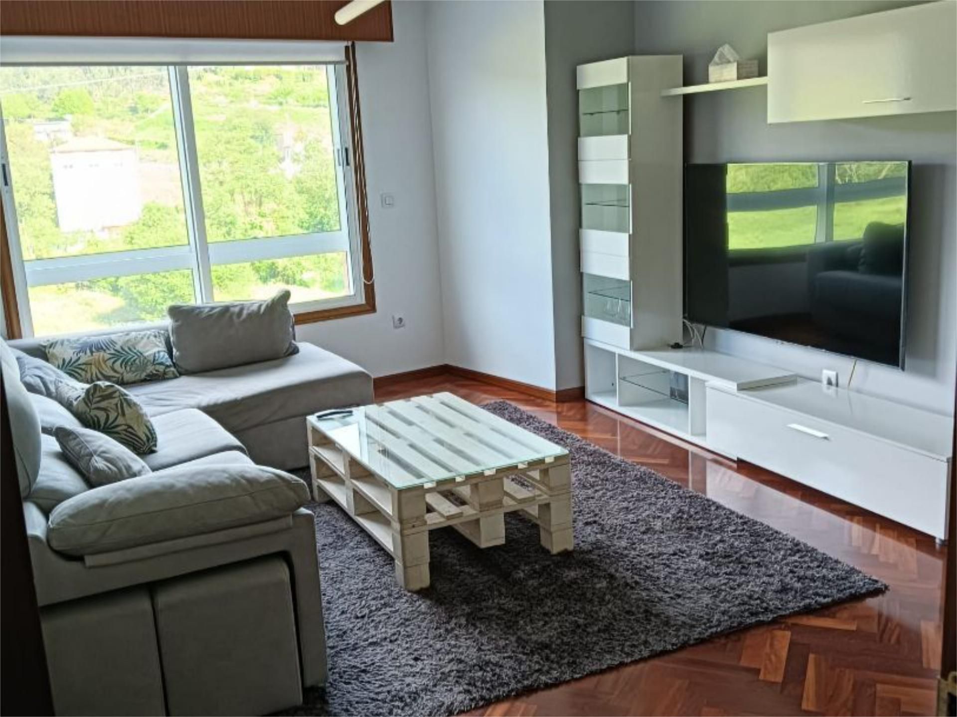 Sala de estar de Piso de alquiler en Arteixo