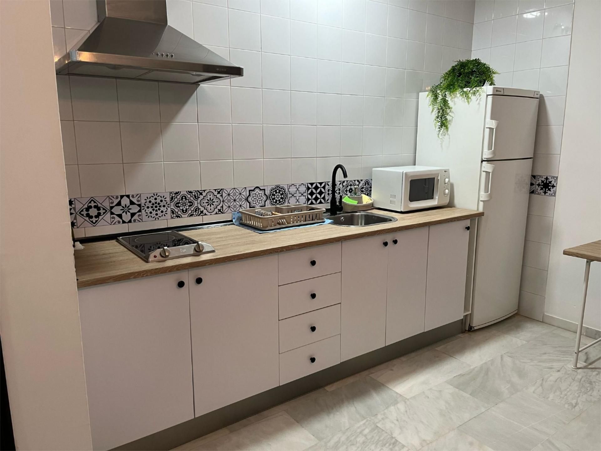 Kitchen of Flat to rent in Puente Genil  with Air Conditioner, Storage room and Furnished