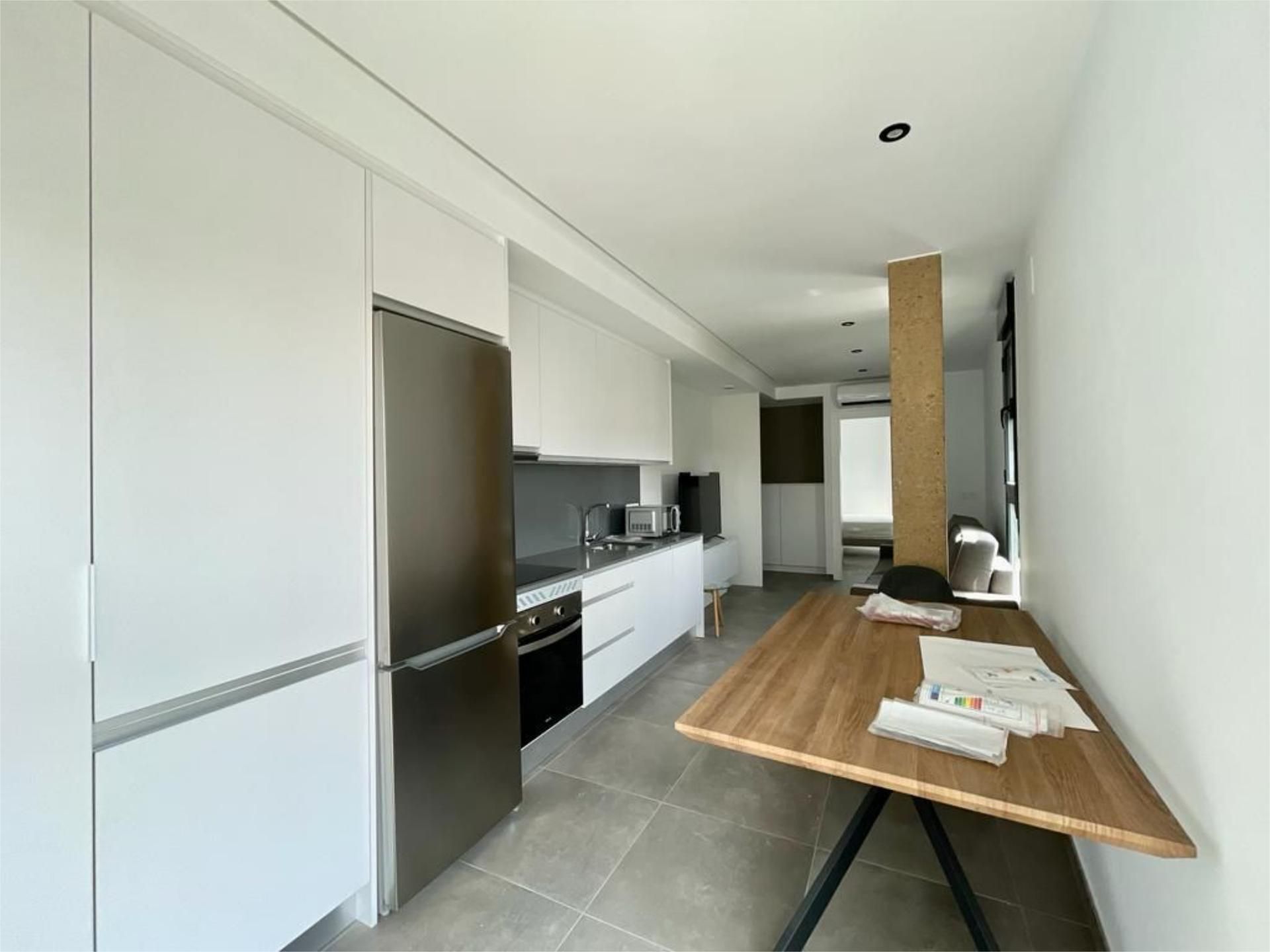 Cuina de Pis de lloguer en Alhama de Murcia amb Aire condicionat, Calefacció i Moblat