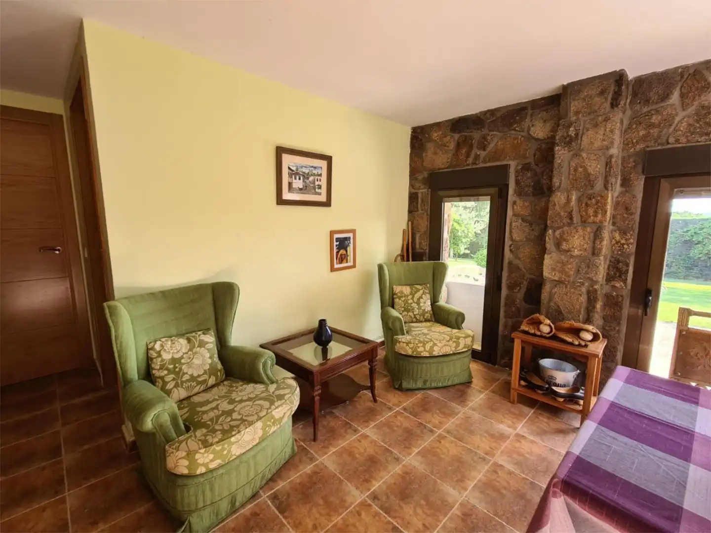 Casa o chalet de alquiler en Soto del Real Sala de estar de Casa o chalet de alquiler en Soto del Real con Aire acondicionado, Calefacción y Jardín privado