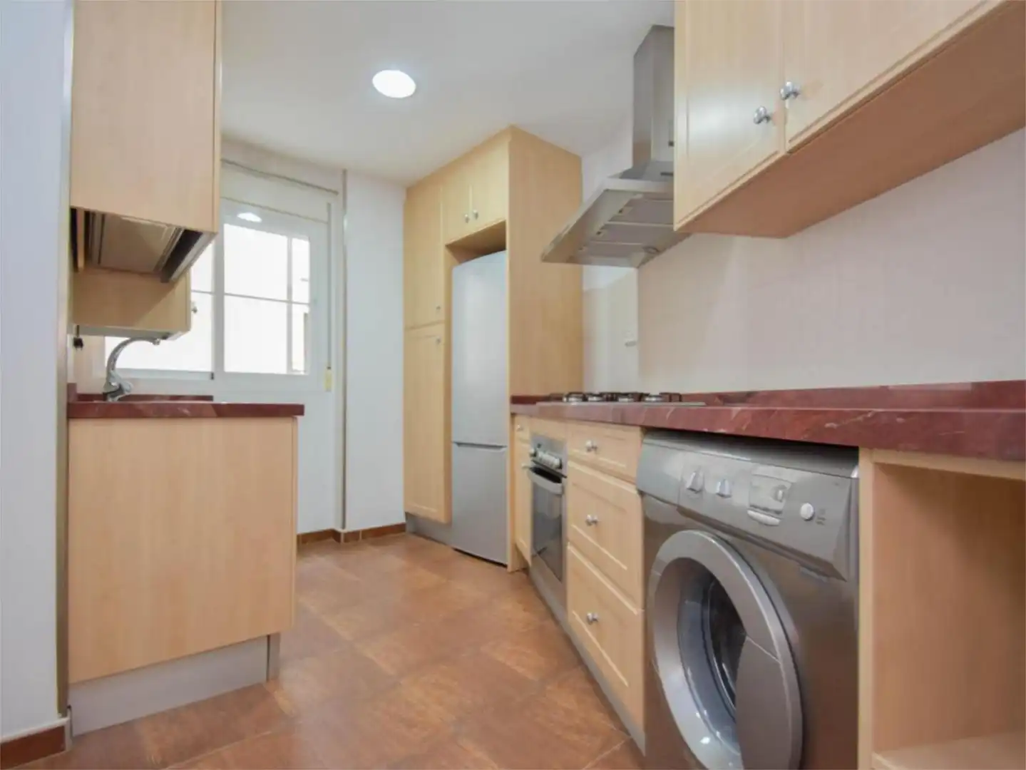 Wohnung zum Verkauf in Calle las Orquídeas, 21, Maracena Küche von Wohnung zum Verkauf in Maracena mit Heizung, Parkett und Terrasse