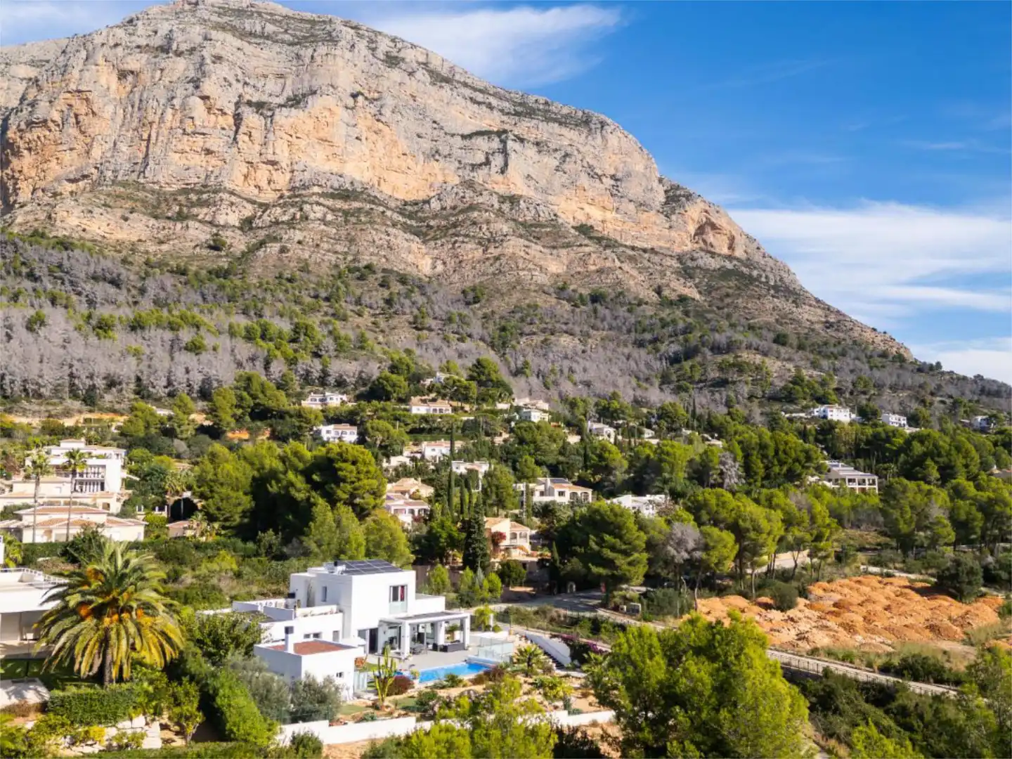 Houses for sale in Carrer del Tarrac, 5, Montgó - Ermita Exterior view of Houses for sale in Jávea / Xàbia with Air Conditioner, Heating and Private garden