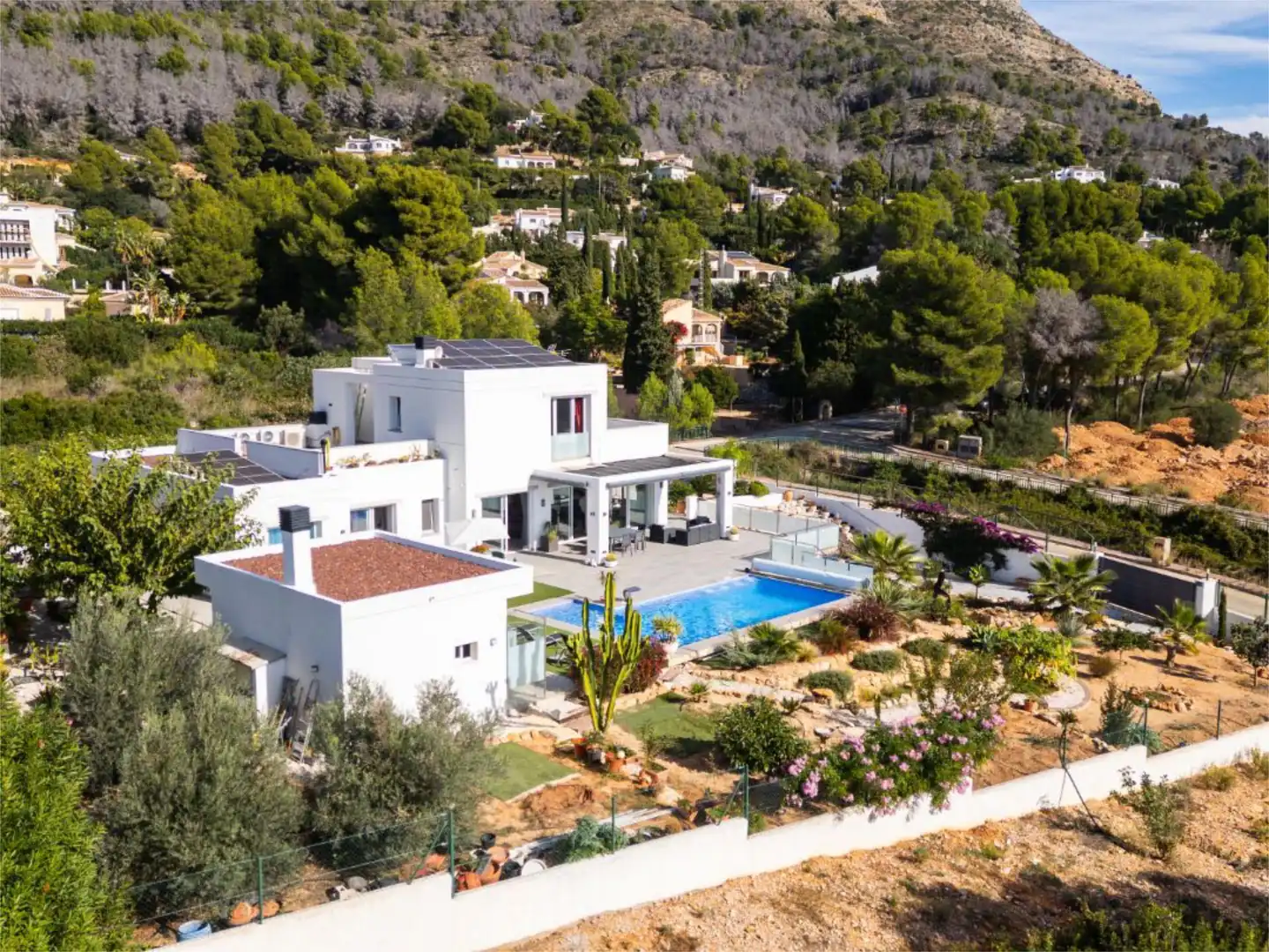 Houses for sale in Carrer del Tarrac, 5, Montgó - Ermita Exterior view of Houses for sale in Jávea / Xàbia with Air Conditioner, Heating and Private garden