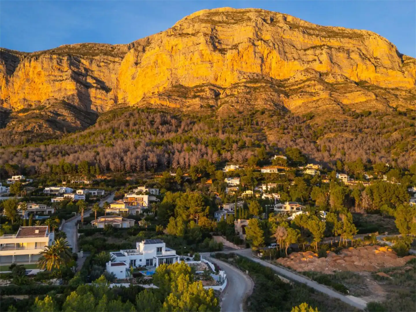 Houses for sale in Carrer del Tarrac, 5, Montgó - Ermita Exterior view of Houses for sale in Jávea / Xàbia with Air Conditioner, Heating and Private garden