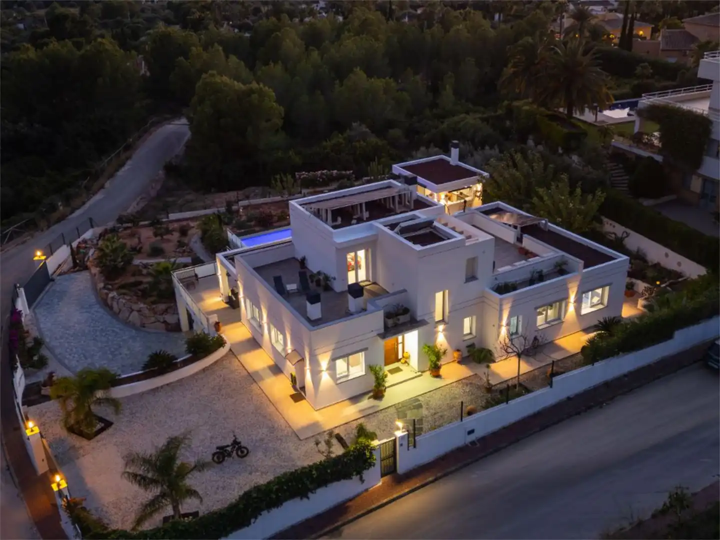 Houses for sale in Carrer del Tarrac, 5, Montgó - Ermita Exterior view of Houses for sale in Jávea / Xàbia with Air Conditioner, Heating and Private garden