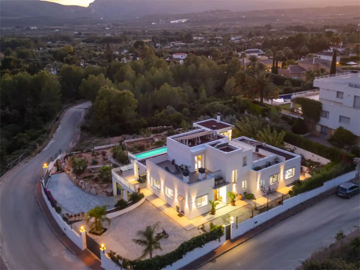 Houses for sale in Carrer del Tarrac, 5, Montgó - Ermita Exterior view of Houses for sale in Jávea / Xàbia with Air Conditioner, Heating and Private garden