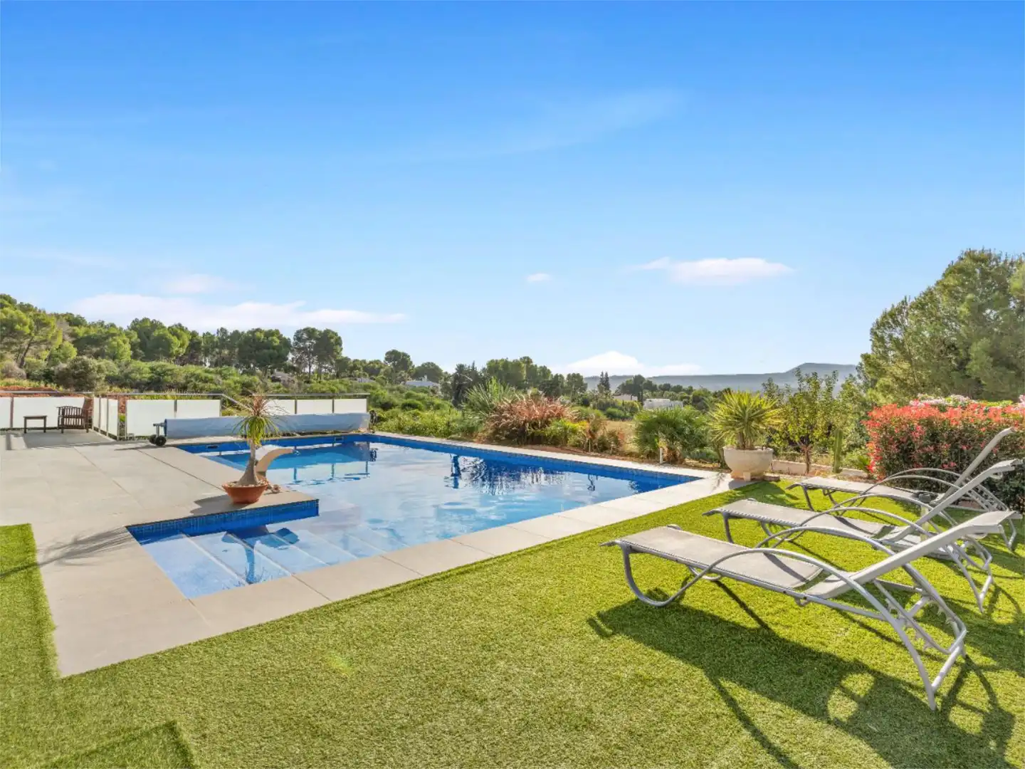Houses for sale in Carrer del Tarrac, 5, Montgó - Ermita Swimming pool of Houses for sale in Jávea / Xàbia with Air Conditioner, Heating and Private garden