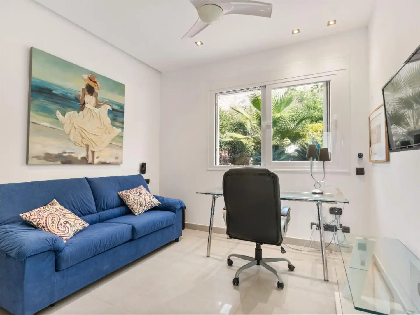 Houses for sale in Carrer del Tarrac, 5, Montgó - Ermita Living room of Houses for sale in Jávea / Xàbia with Air Conditioner, Heating and Private garden