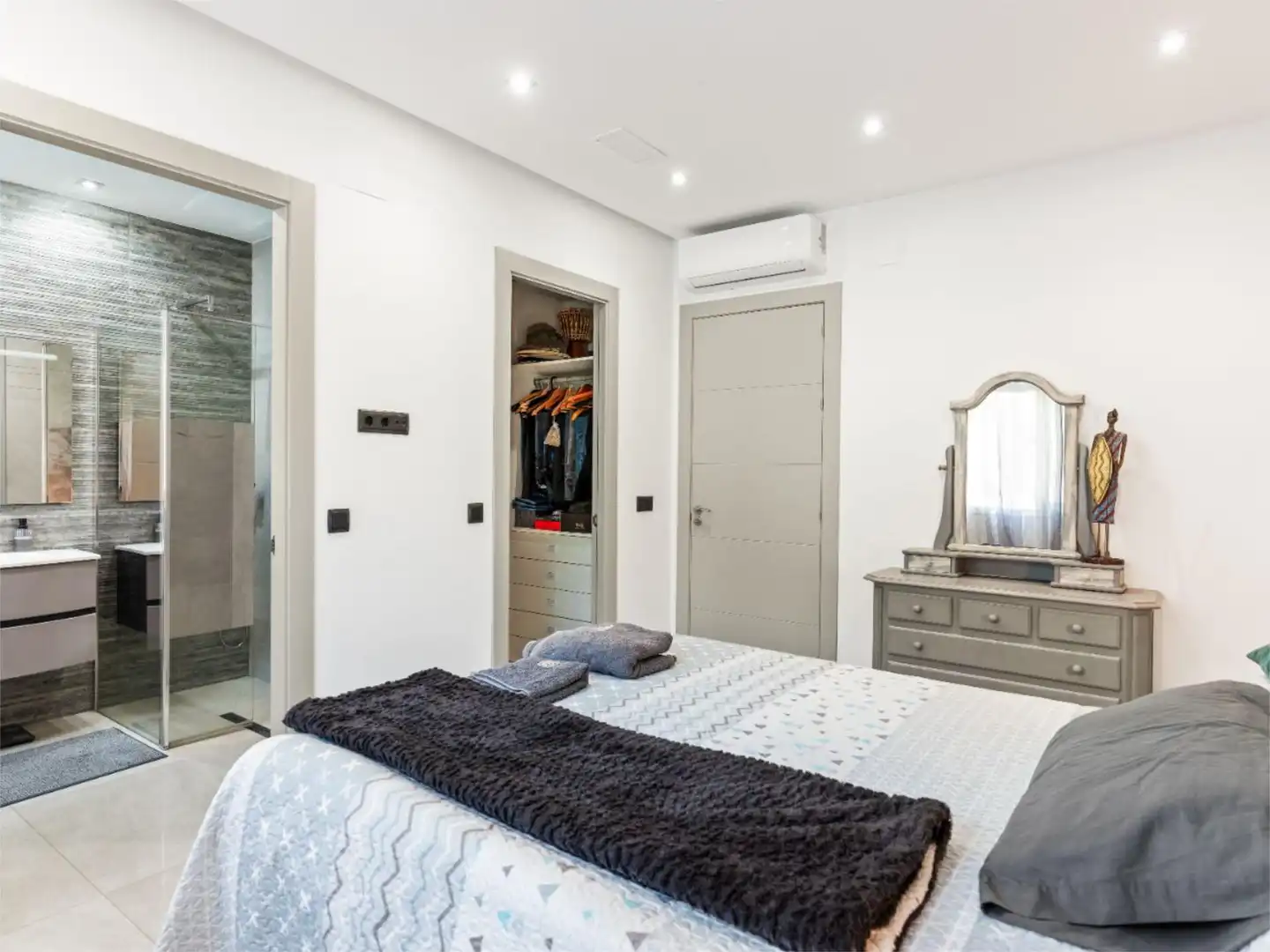 Houses for sale in Carrer del Tarrac, 5, Montgó - Ermita Bedroom of Houses for sale in Jávea / Xàbia with Air Conditioner, Heating and Private garden