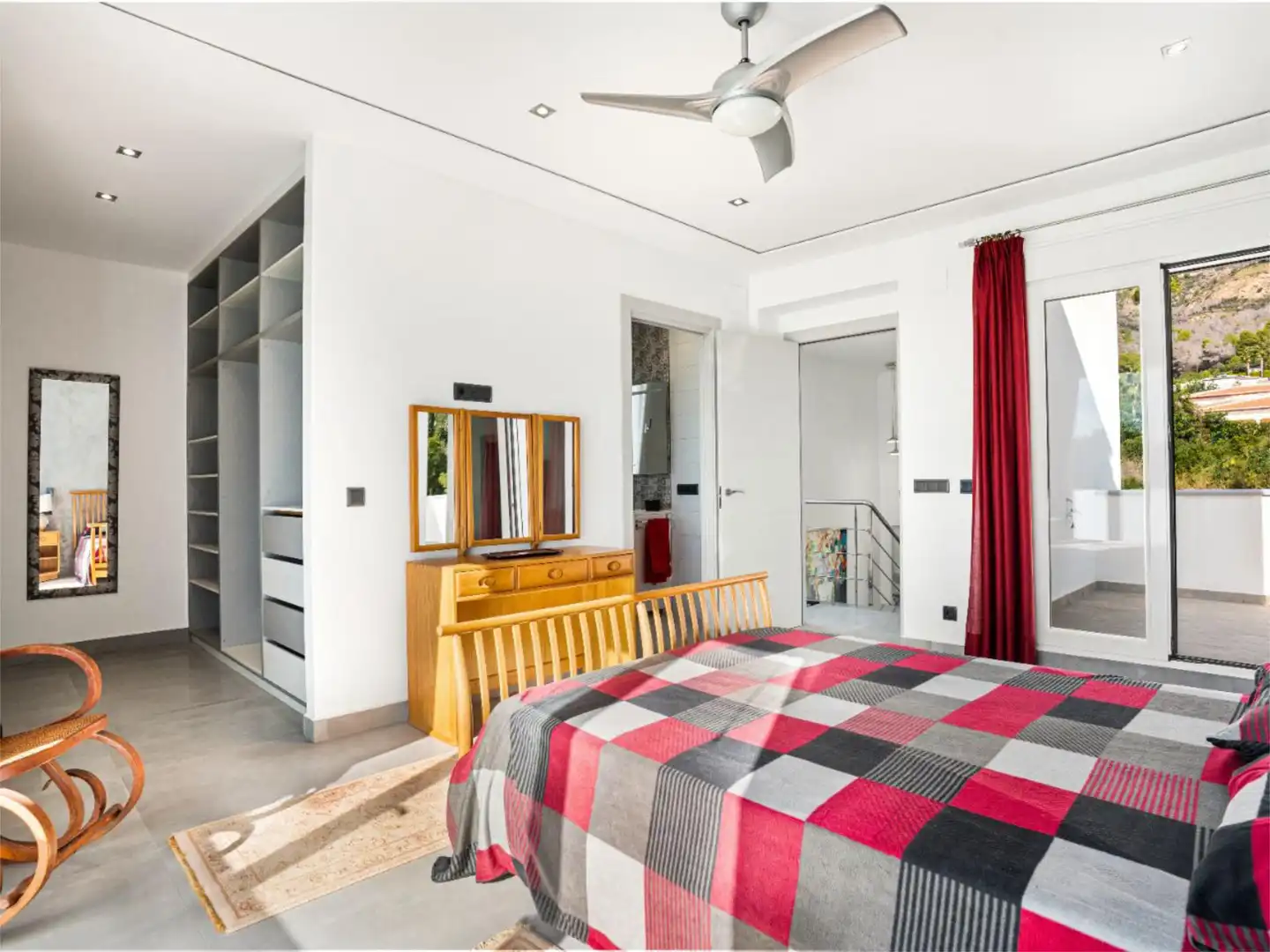 Houses for sale in Carrer del Tarrac, 5, Montgó - Ermita Bedroom of Houses for sale in Jávea / Xàbia with Air Conditioner, Heating and Private garden