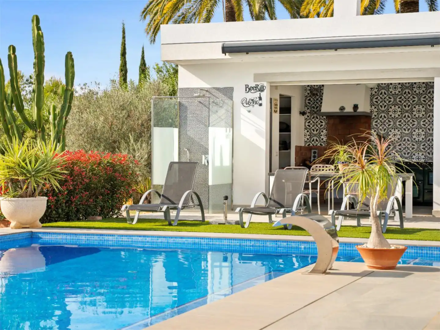 Houses for sale in Carrer del Tarrac, 5, Montgó - Ermita Swimming pool of Houses for sale in Jávea / Xàbia with Air Conditioner, Heating and Private garden