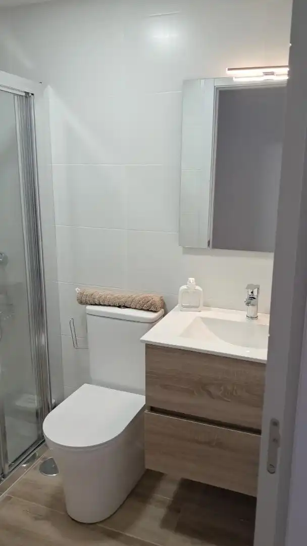 Ground floor for sale in Calle Dos Mayo, 23, Corvera Bathroom of Ground floor for sale in Murcia Capital with Air Conditioner and Terrace