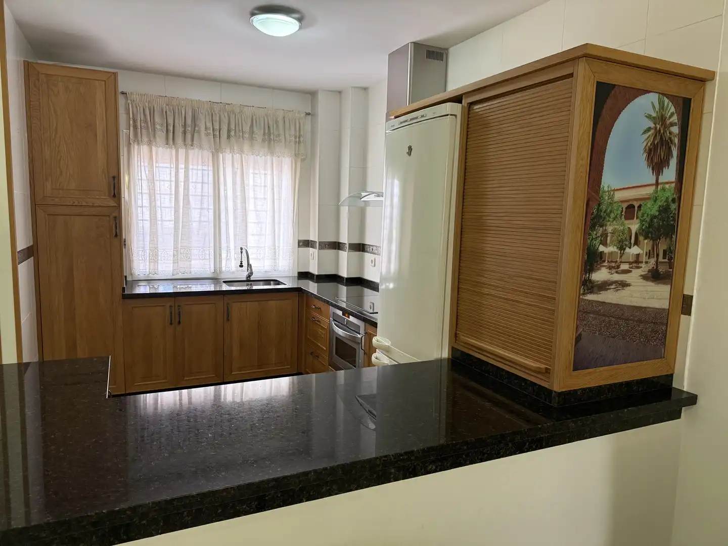 Flat for sale in Calle Castañetero, 34, Campanillas Kitchen of Flat for sale in Málaga with Air Conditioner, Heating and Private garden