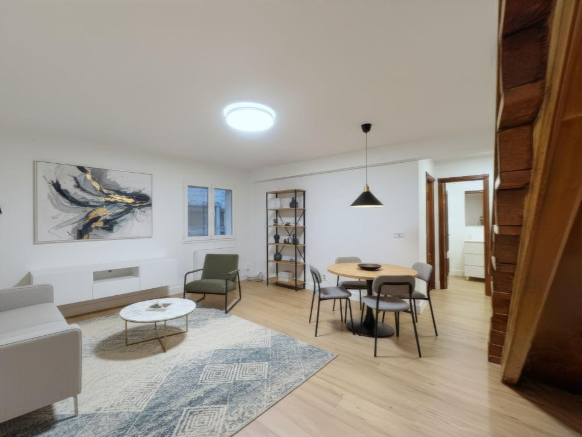 Living room of Flat for sale in  Madrid Capital  with Air Conditioner and Terrace