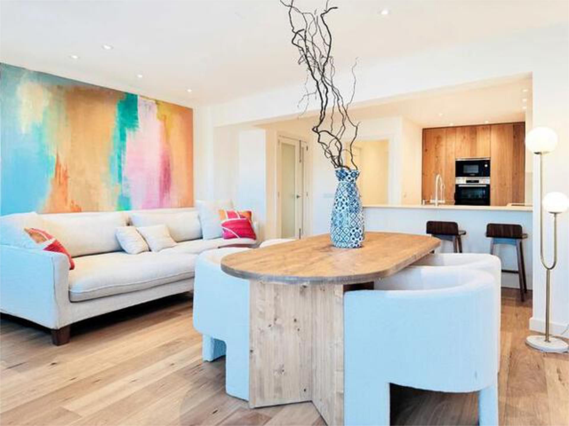 Sala d'estar de Pis en venda en Artà amb Terrassa, Traster i Moblat