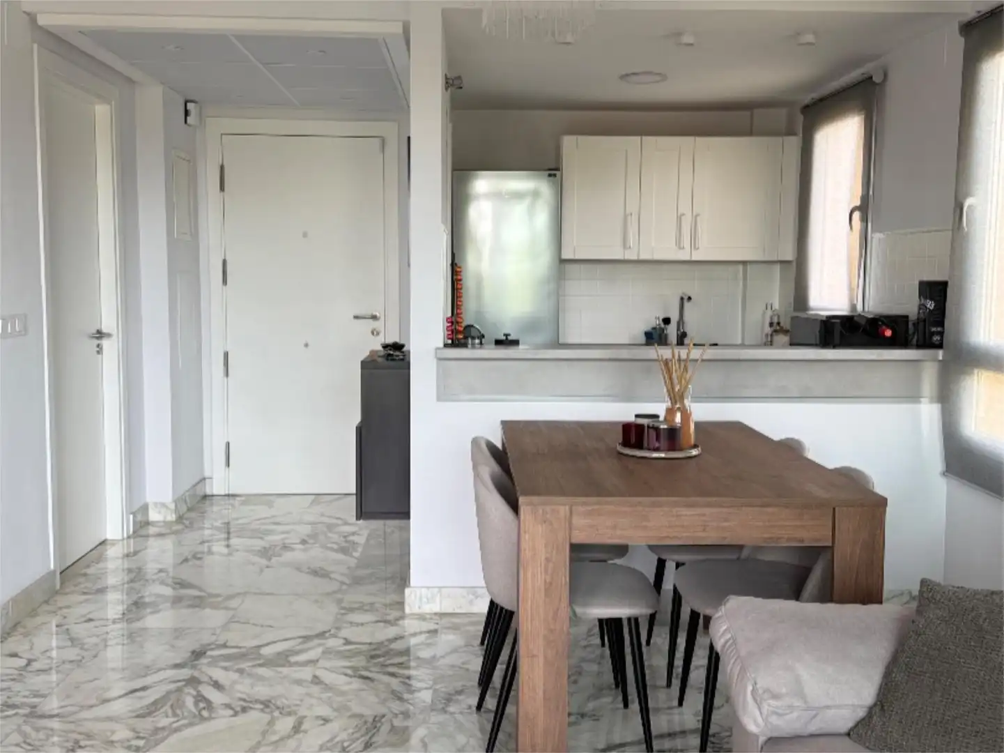 Wohnung zum Verkauf in Camino Cuesta del Palmar, 34, Alquería - Torrealquería Küche von Wohnung zum Verkauf in Alhaurín de la Torre mit Klimaanlage, Heizung und Terrasse